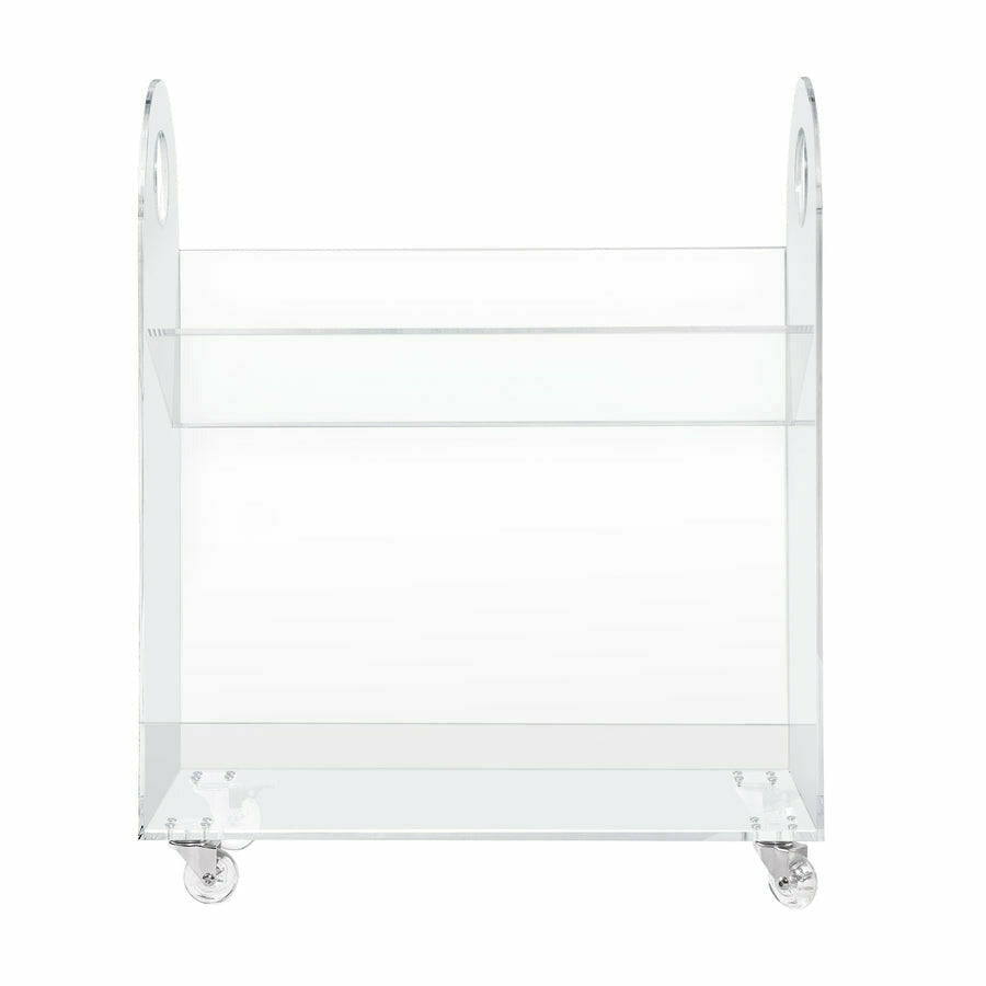 Babyletto Presto Acrylic Bookcase and Cart - Kid's Stuff Superstore