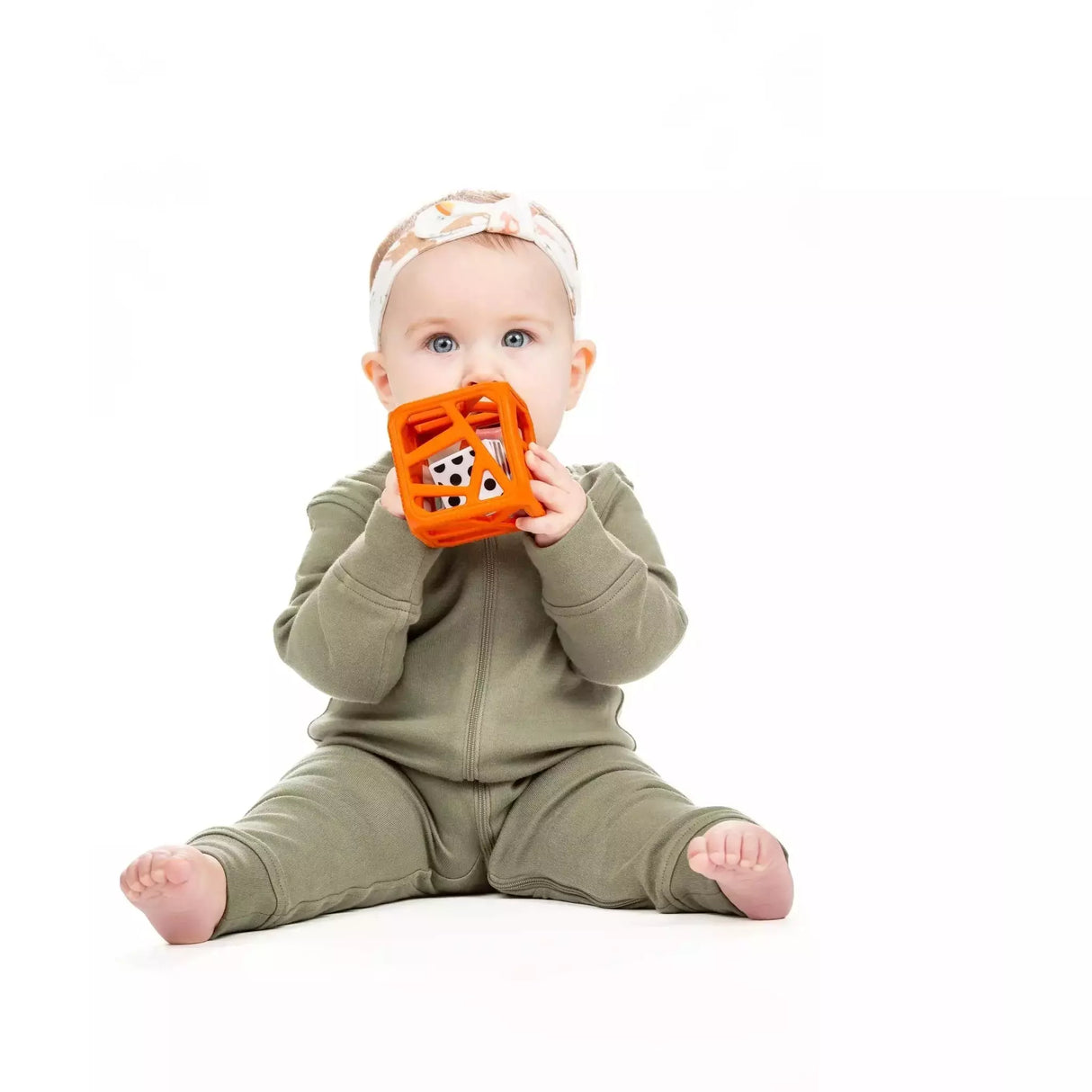 Malarkey Kids Chew Cube - Terracotta - Kid's Stuff Superstore