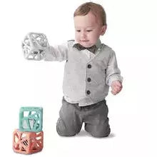 Malarkey Kids Chew Cube - Peachy Pink - Kid's Stuff Superstore