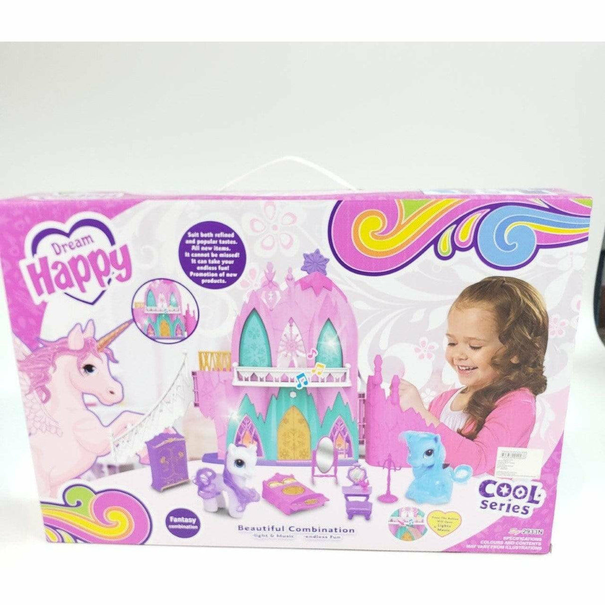 Unicorn Castle with Lights & Music - Kid's Stuff Superstore