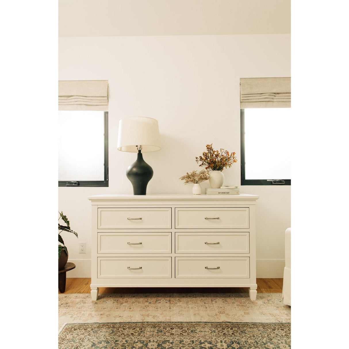 Namesake Darlington 6-Drawer Dresser - Warm White - Kid's Stuff Superstore