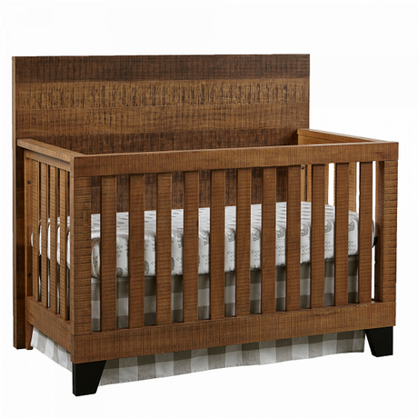 Urban Rustic Convertible Crib - Brushed Wheat - Kid's Stuff Superstore