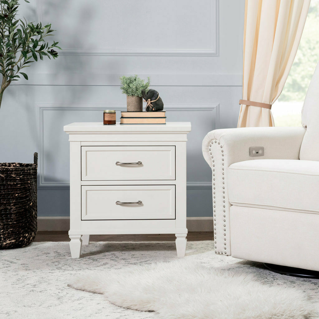 Million Dollar Baby Darlington Nightstand - Warm White - Kid's Stuff Superstore