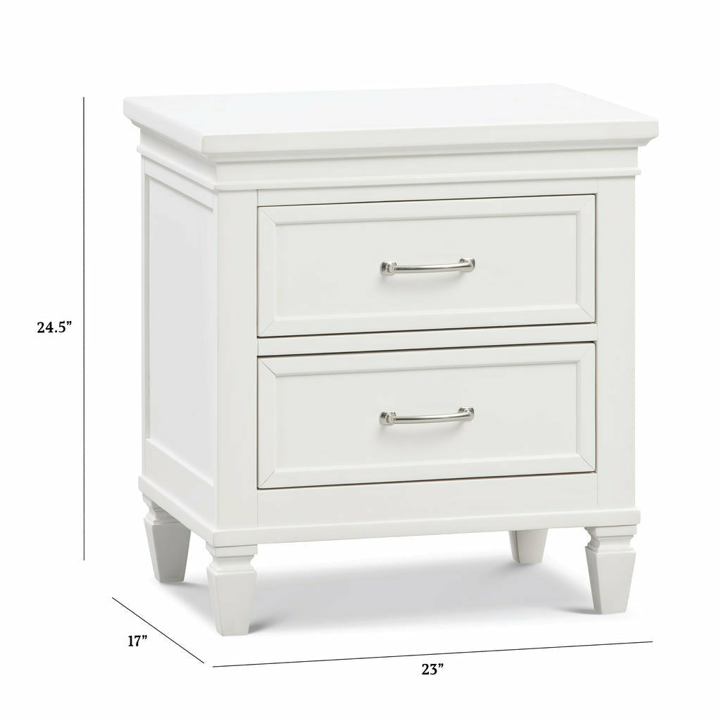 Million Dollar Baby Darlington Nightstand - Warm White - Kid's Stuff Superstore