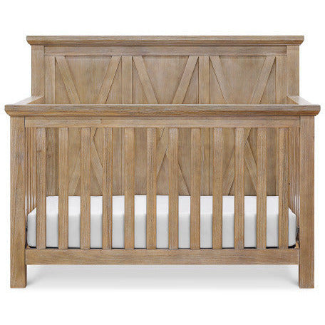 Franklin & Ben Emory Farmhouse 4-in-1 Convertible Crib - Driftwood - Kid's Stuff Superstore
