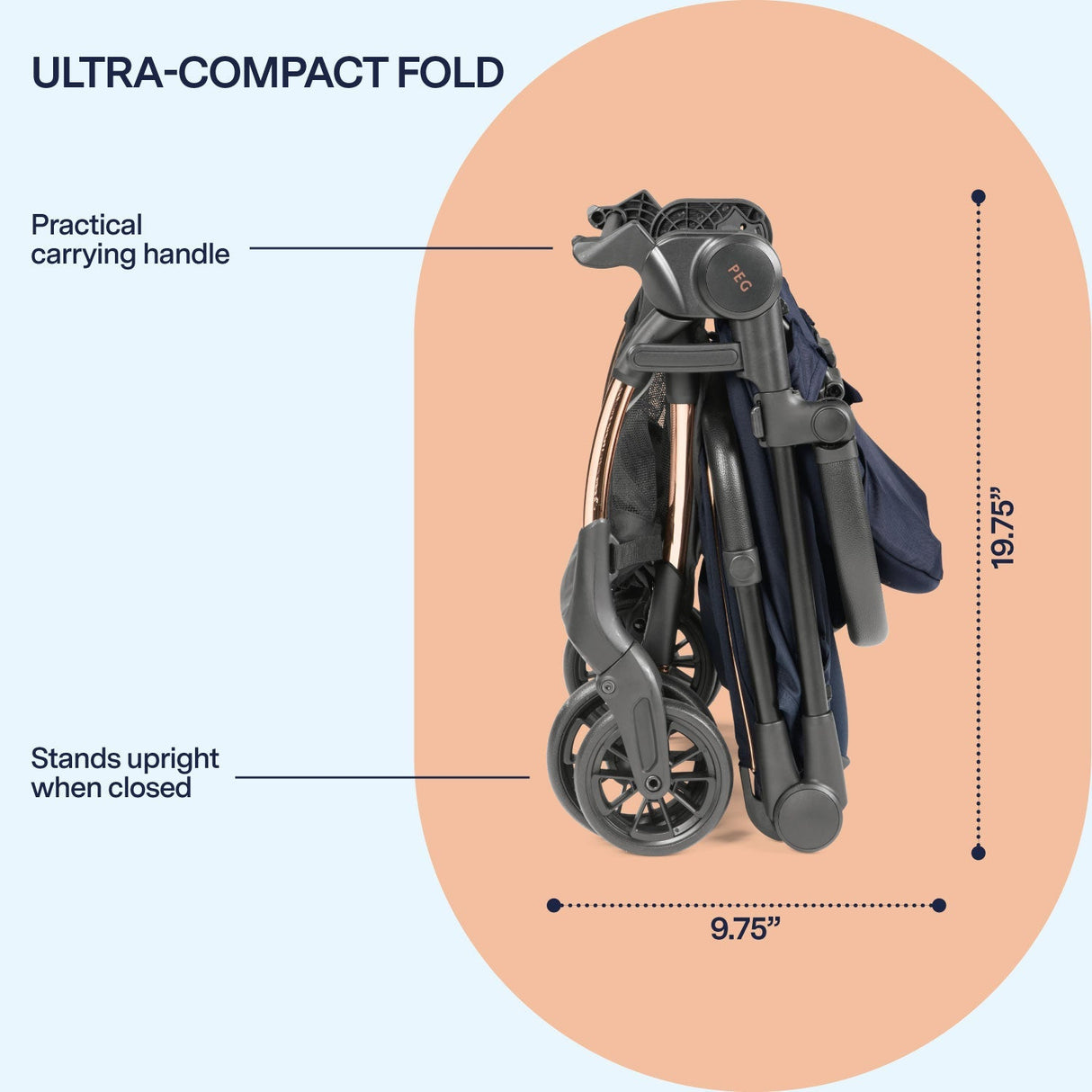 PEG Volo Stroller + Travel Bag - Kid's Stuff Superstore