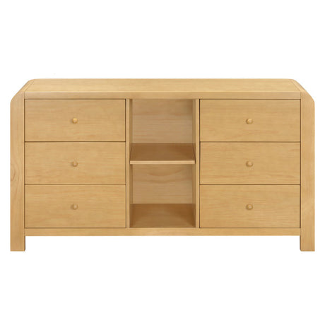 Babyletto TipToe 6-Drawer Dresser with Cubbies - Kid's Stuff Superstore