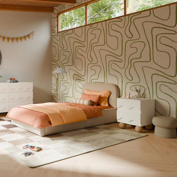 Babyletto Lido Wave Nightstand - Kid's Stuff Superstore