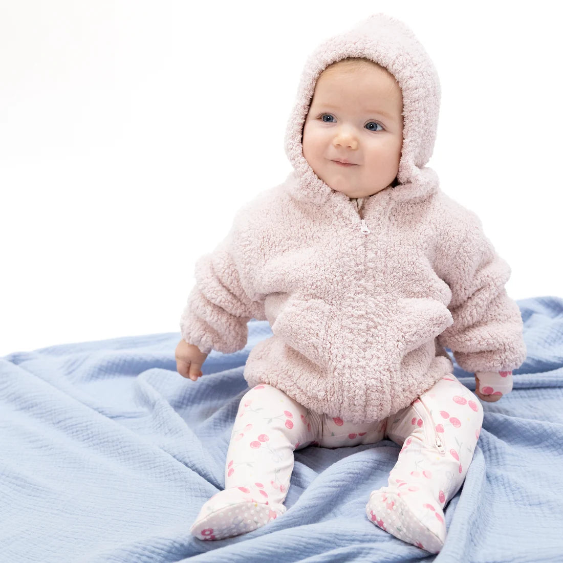 Angel Dear Chenille Hooded Jacket