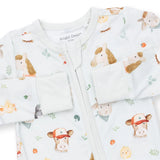 Angel Dear Bamboo Romper - Baby Farm Faces