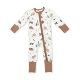 Angel Dear Bamboo Romper - Northern Woodland Animals