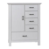 Pali Como Door Chest - Vintage White - Kid's Stuff Superstore