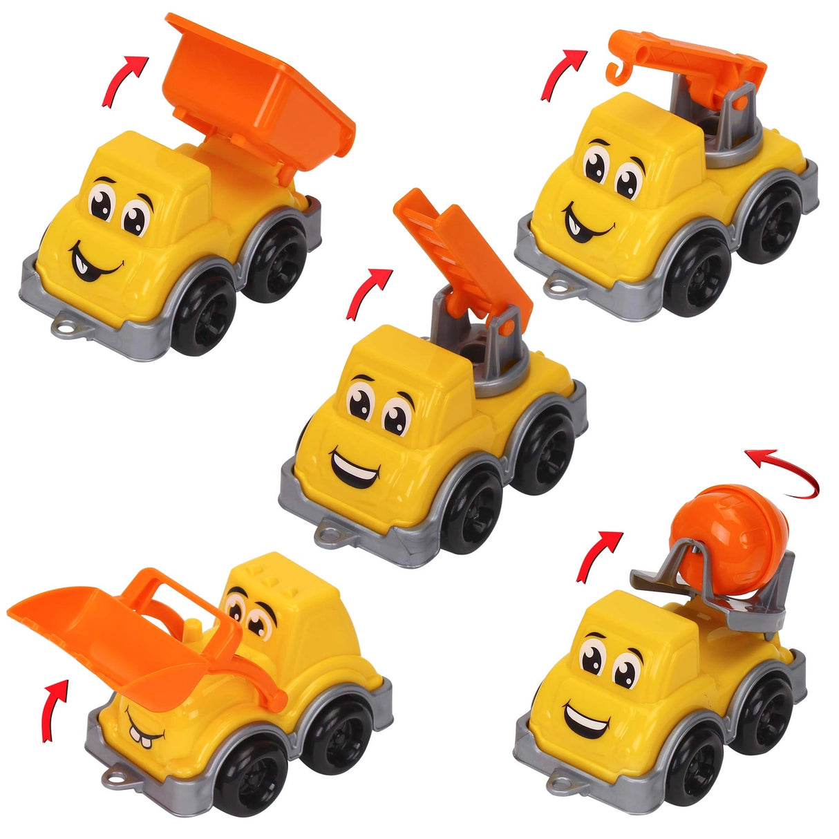 Technok Construction Vehicle Set