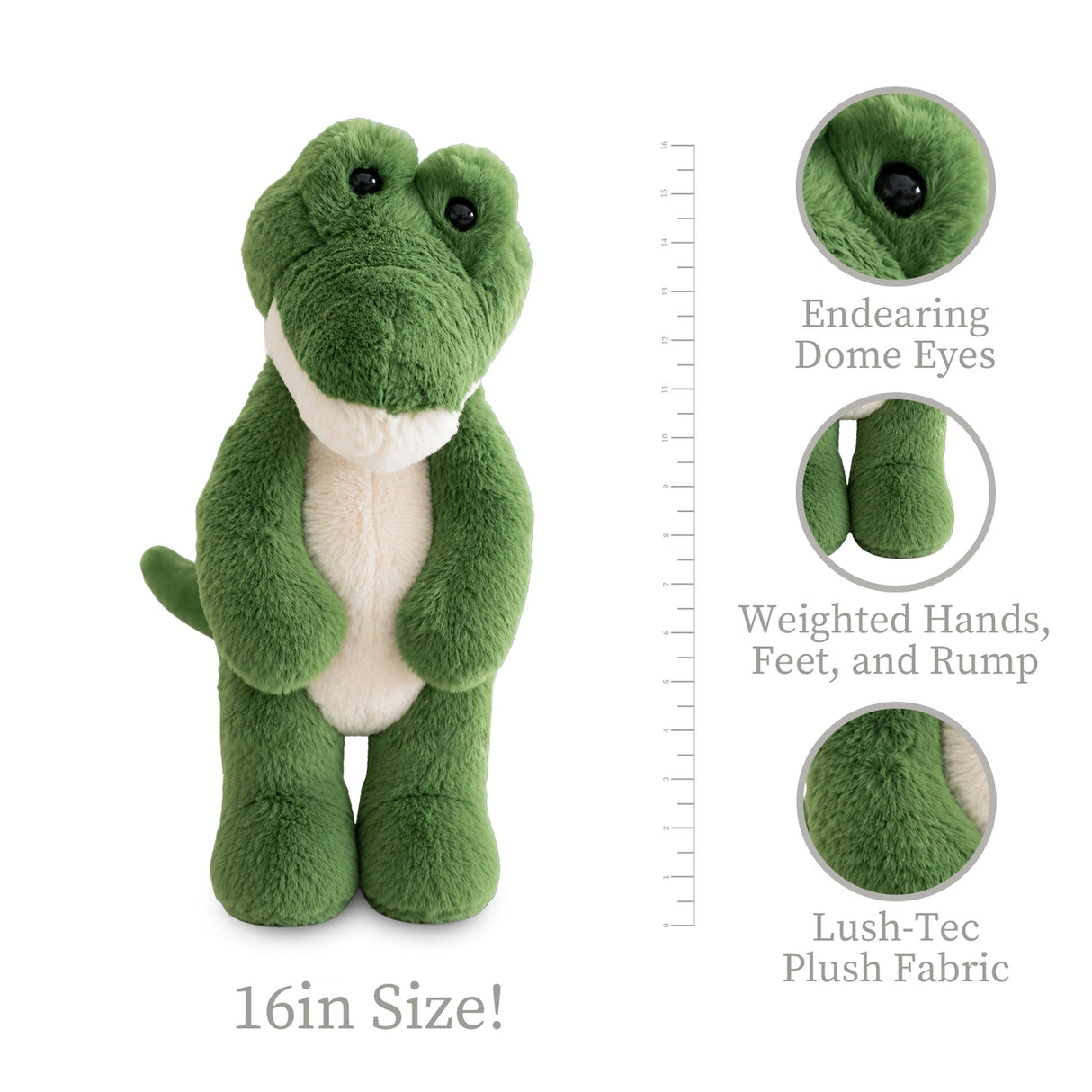 World's Softest Lushee 16" - Arty Alligator