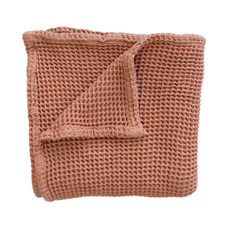 Waffle Bamboo Blanket - Burnt Orange - Kid's Stuff Superstore