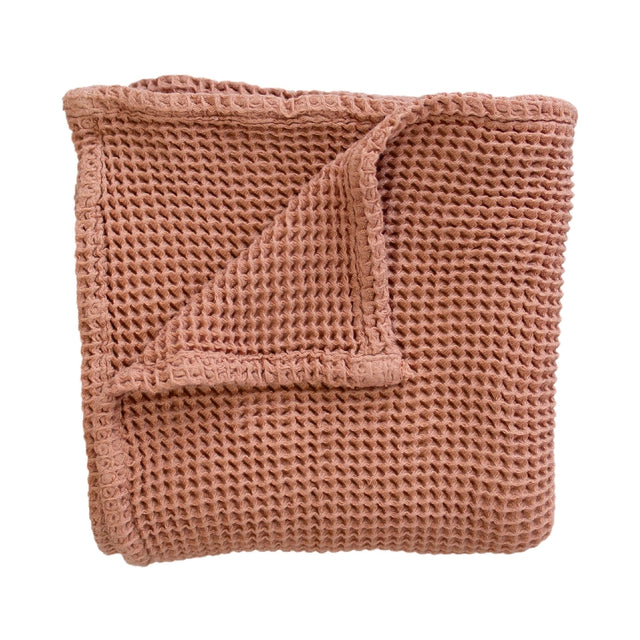 Waffle Bamboo Blanket - Burnt Orange - Kid's Stuff Superstore