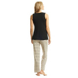 Everly Grey 5 Pc Matching Set - Sand Stripe