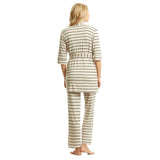 Everly Grey 5 Pc Matching Set - Sand Stripe