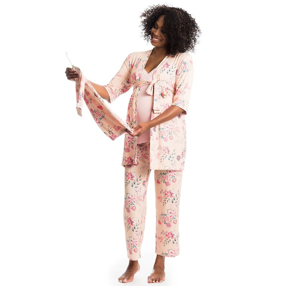 Everly Grey 5 Pc Matching Set - Wildflower