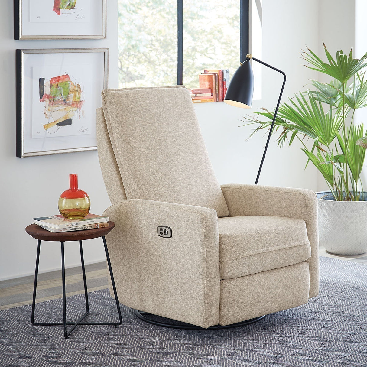 Storytime Calli Swivel Glider Recliner