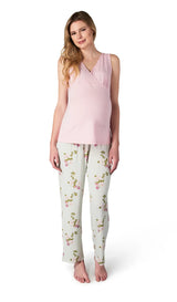 Everly Grey 5 Pc Matching Set - Peony