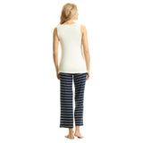 Everly Grey 5 Pc Matching Set - Navy Stripe