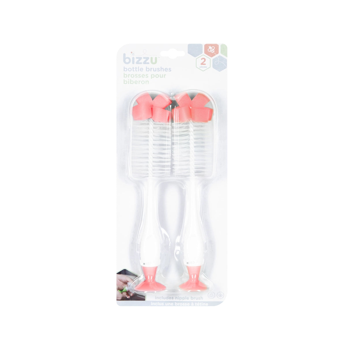 Bizzu Bottle Brushes 2Pk. - Kid's Stuff Superstore