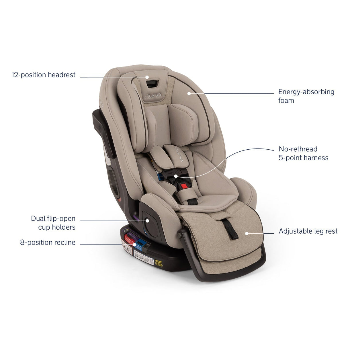 Nuna EXEC All-in-One Car Seat - Kid's Stuff Superstore