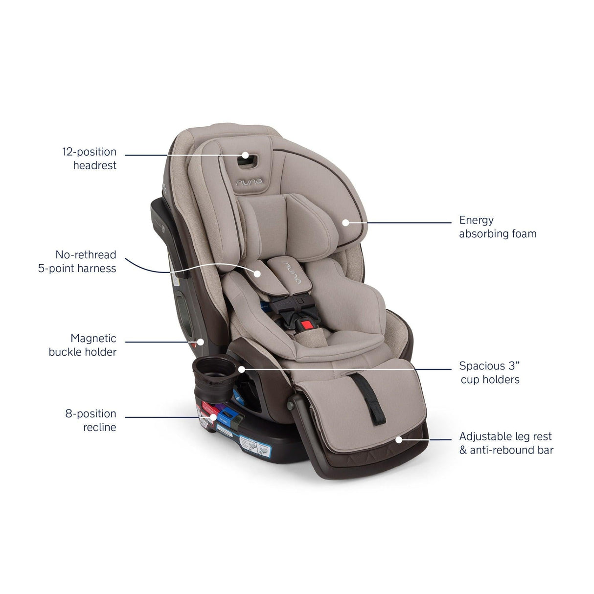 Nuna EXEC Next Convertible Car Seat - Kid's Stuff Superstore