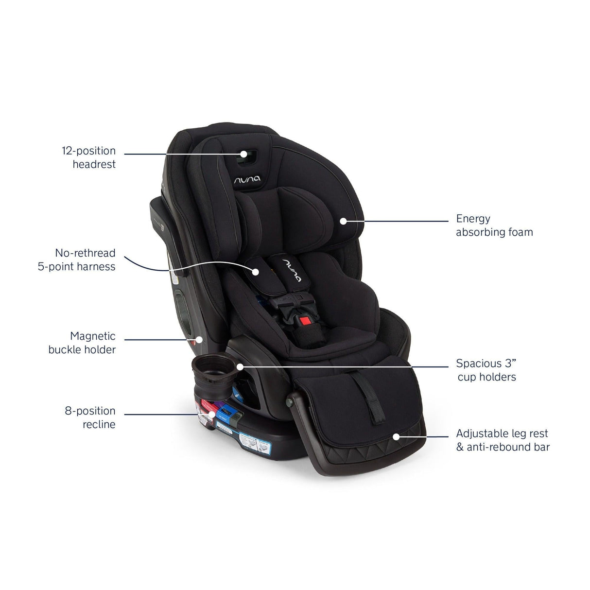 Nuna EXEC Next Convertible Car Seat - Kid's Stuff Superstore