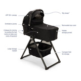 Nuna Demi Next Bassinet + Stand
