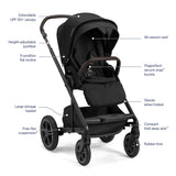 Nuna MIXX Next Stroller with MagneTech Secure Snap - Kid's Stuff Superstore