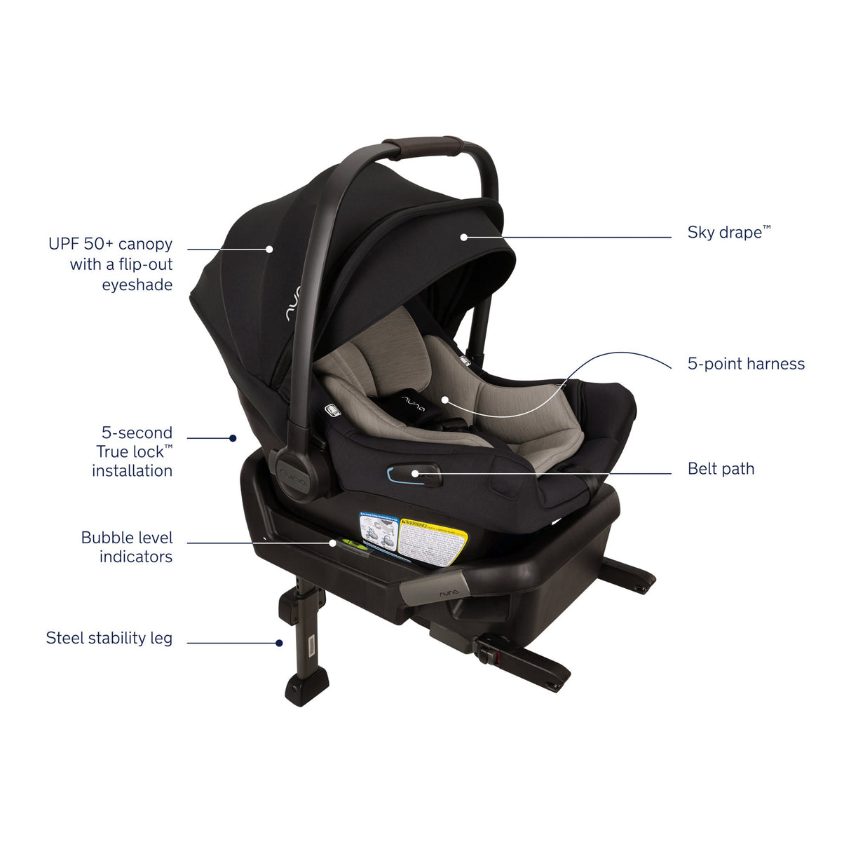 Nuna PIPA Aire Infant Car Seat + Pipa Series Base - Kid's Stuff Superstore