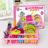 Technok Kitchenware Playset - Dish Drainer Set (33 Pieces)