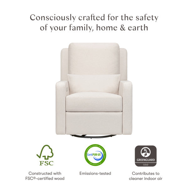 Babyletto Sigi Glider Recliner w/ Electronic Control and USB