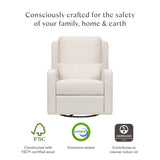 Babyletto Sigi Glider Recliner w/ Electronic Control and USB