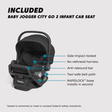 Baby Jogger City Select 2 Travel System + Infant Essentials Bundle | Eco Collection - Kid's Stuff Superstore
