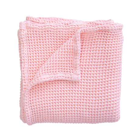 Waffle Bamboo Blanket - Pink - Kid's Stuff Superstore