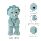 World's Softest Lushee 16" - Tyty Triceratops
