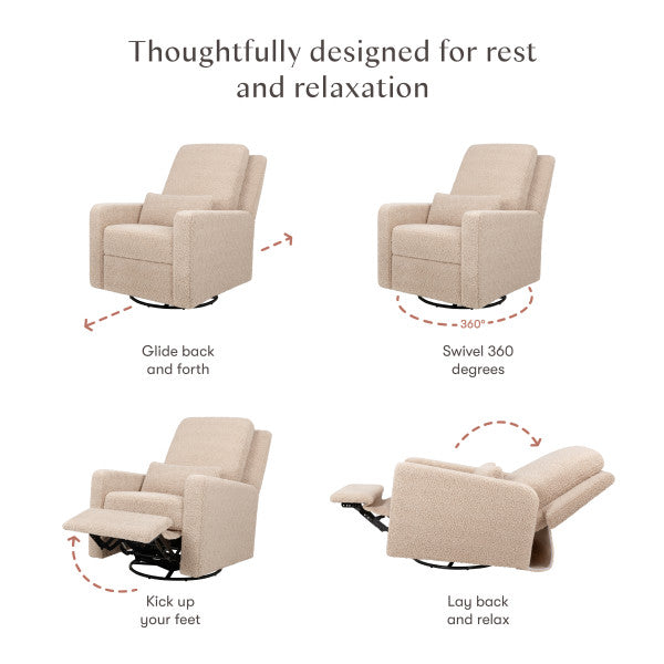 Babyletto Sigi Recliner and Swivel Glider