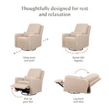 Babyletto Sigi Recliner and Swivel Glider