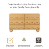 Babyletto Lido Wave 6-Drawer Dresser - Kid's Stuff Superstore