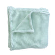 Waffle Bamboo Blanket - Mint - Kid's Stuff Superstore