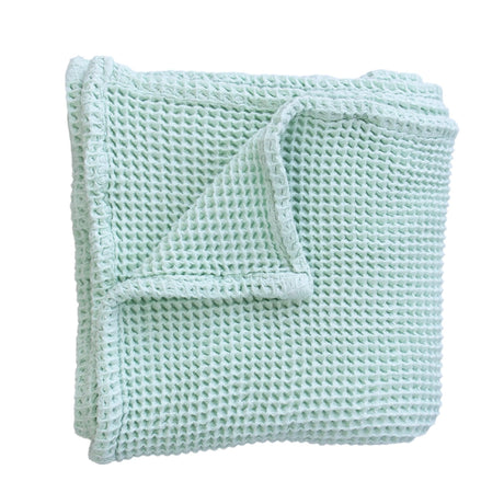 Waffle Bamboo Blanket - Mint - Kid's Stuff Superstore