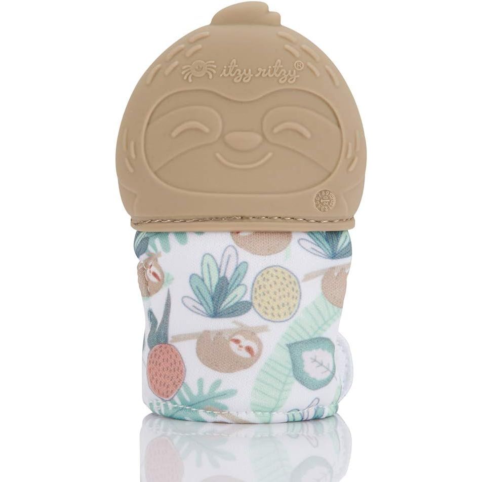 Itzy Ritzy Teething Mitt - Sloth - Kid's Stuff Superstore
