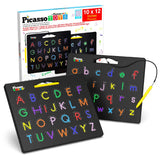 PicassoTiles Double-Sided Magnetic Drawing Tablet Pad