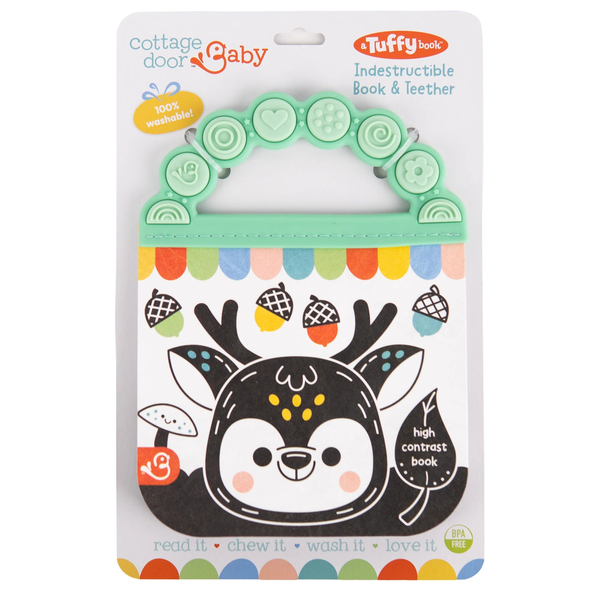 Tuffy Indestructible Book & Teether