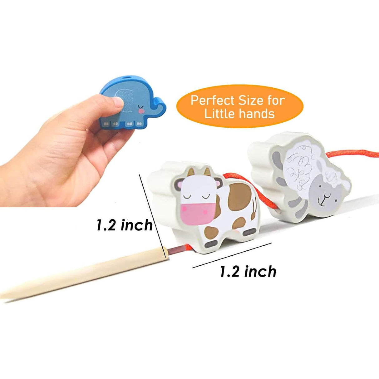 Animal & Fruit Lacing Beads - Kid's Stuff Superstore