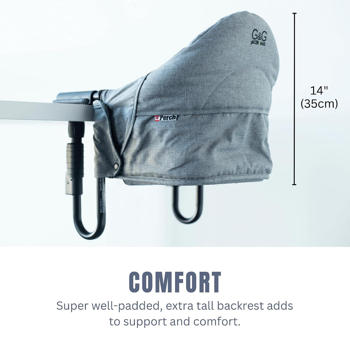 Guzzie+Guss Perch Clip-On Table Chair