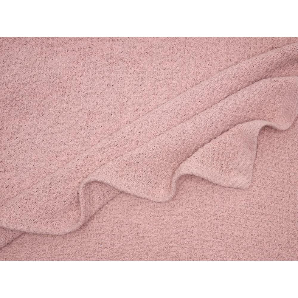 Lila & Jack 100% Cotton Waffle Receiving Blanket - Mauve - Kid's Stuff Superstore